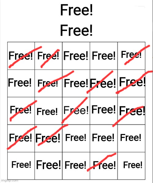 I WAS SO CLOSE | image tagged in free bingo | made w/ Imgflip meme maker