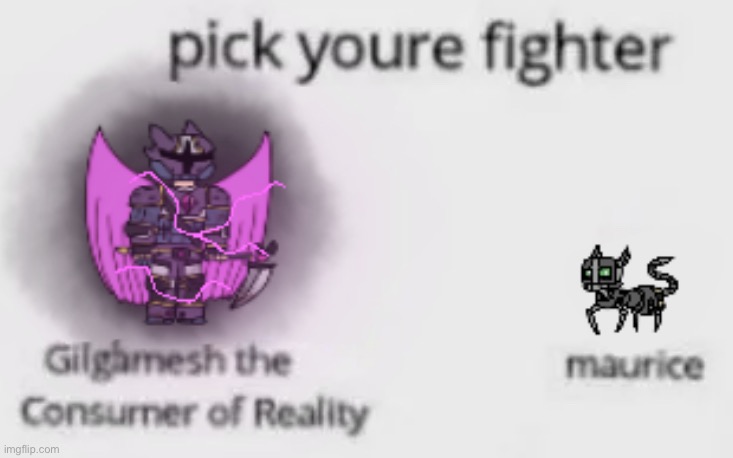 pick youre fighter | made w/ Imgflip meme maker