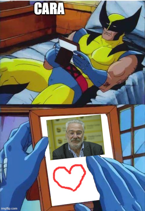 Wolverine Remember | CARA | image tagged in wolverine remember | made w/ Imgflip meme maker