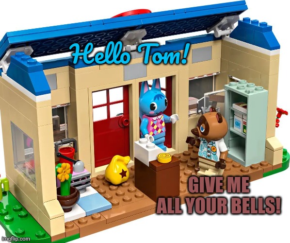 Hello Tom! GIVE ME ALL YOUR BELLS! | made w/ Imgflip meme maker