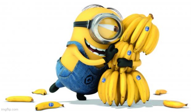 Minion Bananas | image tagged in minion bananas | made w/ Imgflip meme maker