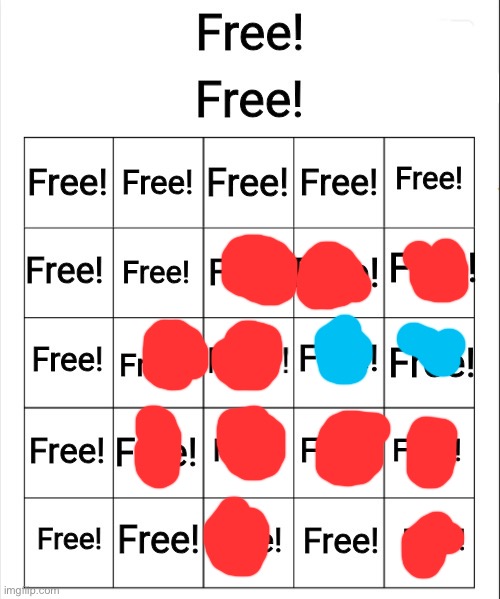 am ongos | image tagged in free bingo | made w/ Imgflip meme maker