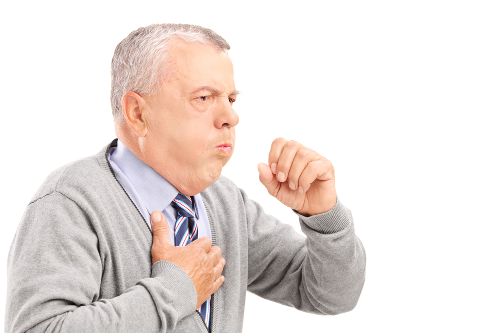 High Quality Old Man Coughing Blank Meme Template