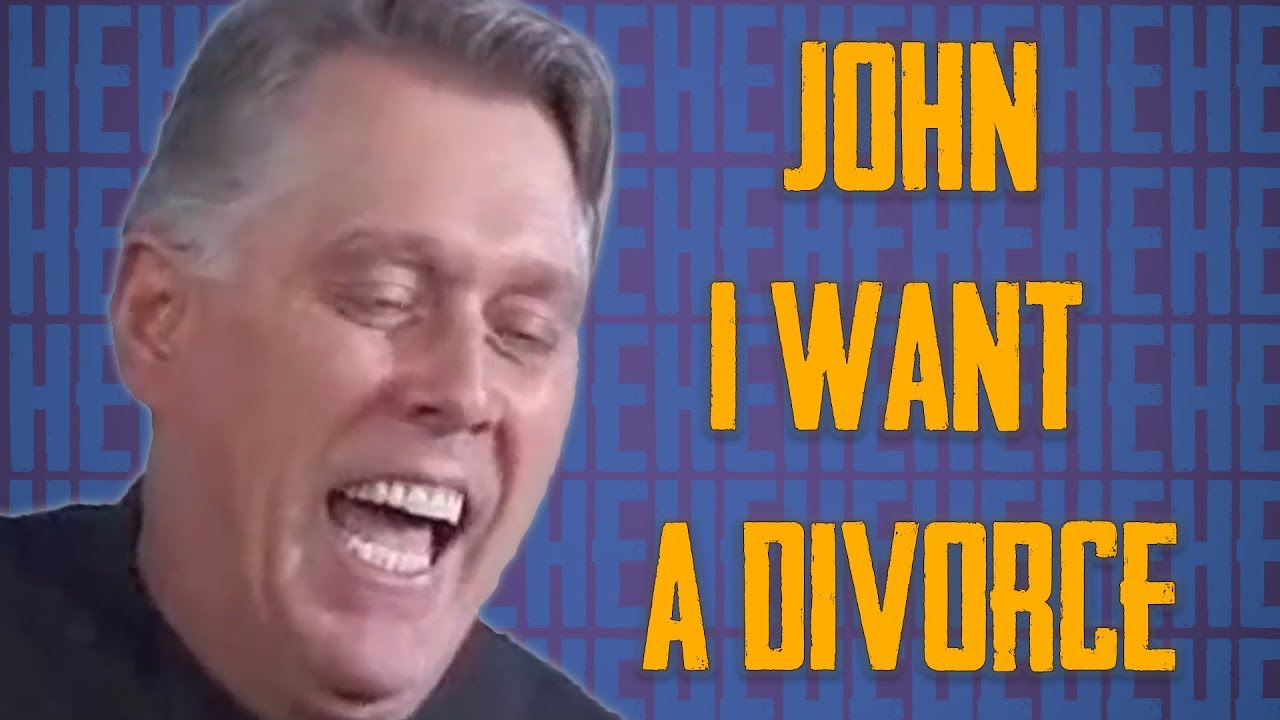 john i want a divorce Blank Meme Template