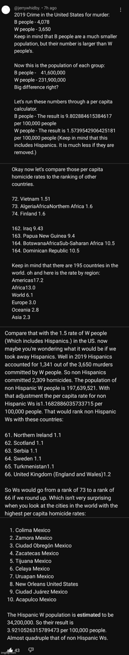 Maths n Facts | image tagged in white people,black people,crime | made w/ Imgflip meme maker