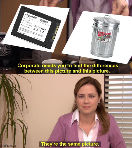 Except garbage isn't as useless | image tagged in memes,they're the same picture | made w/ Imgflip meme maker