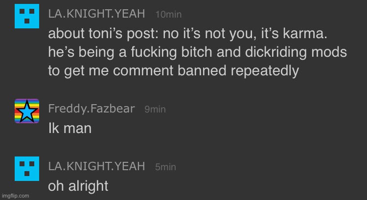 Proof from him about Karma. | made w/ Imgflip meme maker