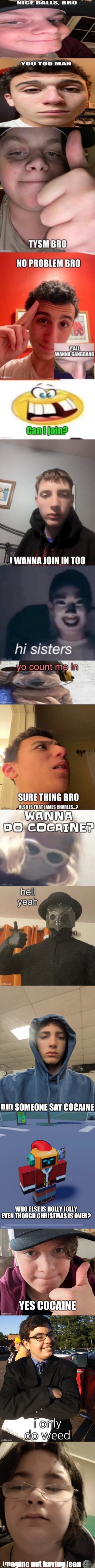 imagine not having lean 🌚 | made w/ Imgflip meme maker