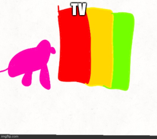 Guinea pig | TV | image tagged in guinea pig | made w/ Imgflip meme maker