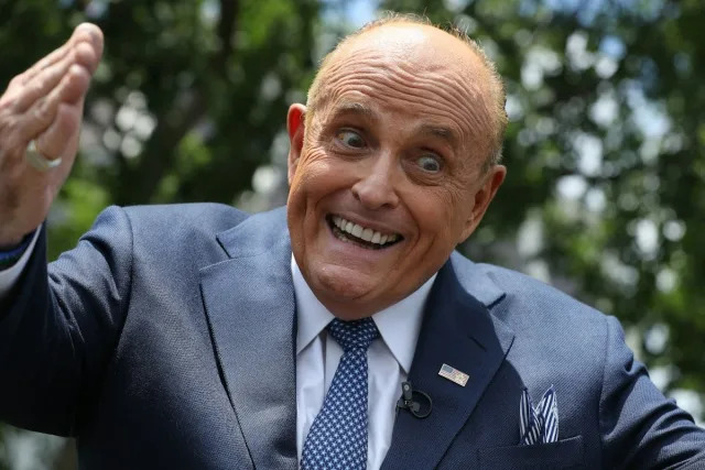 Here comes Rudy! Blank Meme Template