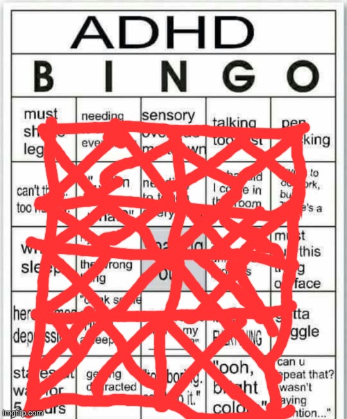 I have according to this post now have AAAAA: autism, adhd, anxiety, ass, and apple | made w/ Imgflip meme maker