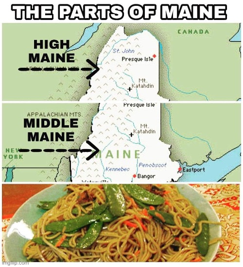 Maine | made w/ Imgflip meme maker