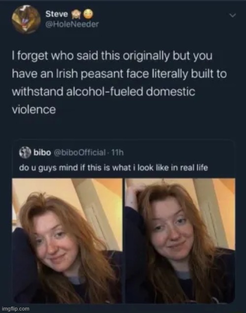 irish peasant face | made w/ Imgflip meme maker
