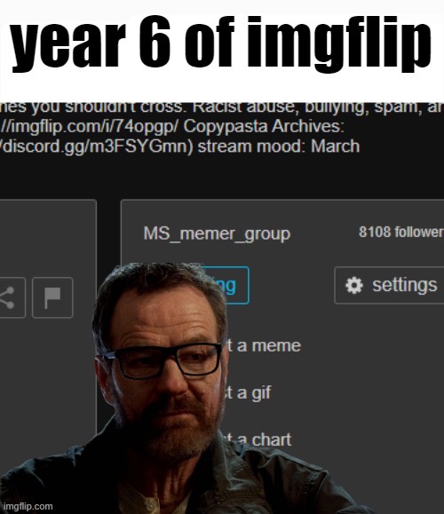 gonna be 7 in april | made w/ Imgflip meme maker