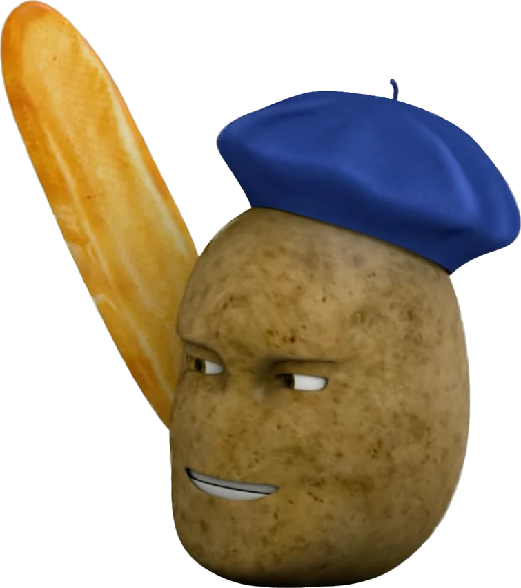 High Quality French Potato Blank Meme Template