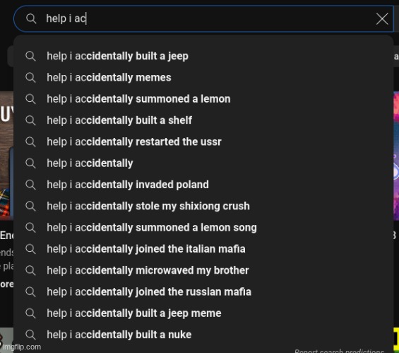 What have people been searching on YouTube? | made w/ Imgflip meme maker