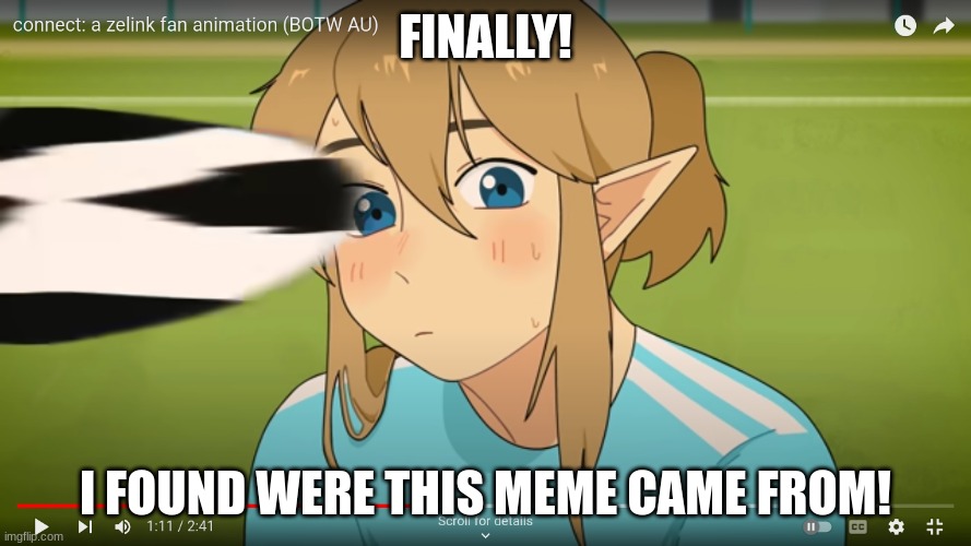 link soccer | FINALLY! I FOUND WERE THIS MEME CAME FROM! | made w/ Imgflip meme maker