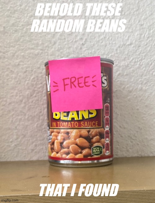 I actually found these in the mail room of my apartment | BEHOLD THESE RANDOM BEANS; THAT I FOUND | image tagged in beans | made w/ Imgflip meme maker
