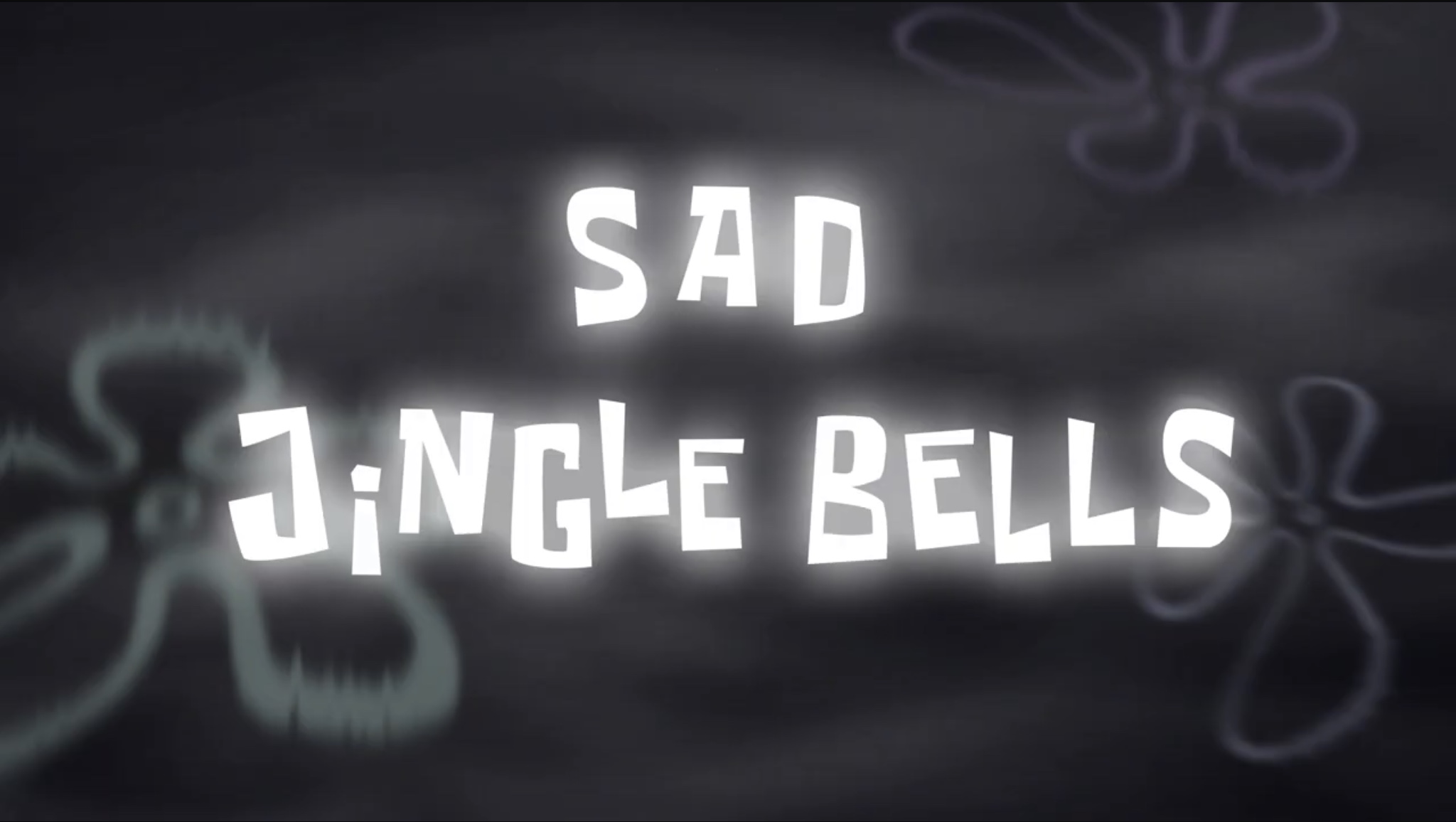 Sad Jingle Bells title card Blank Meme Template