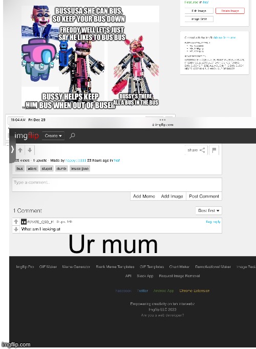 Ur mum | made w/ Imgflip meme maker