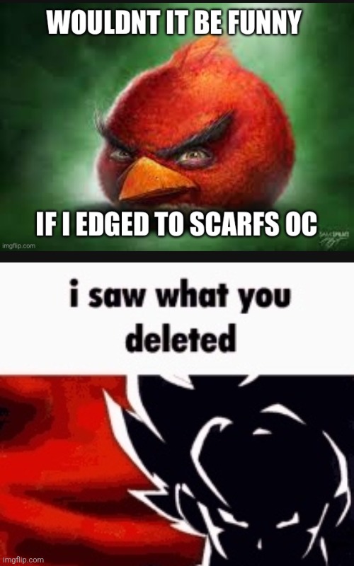 image tagged in i saw what you deleted | made w/ Imgflip meme maker
