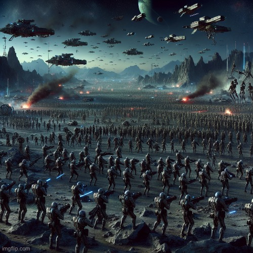 Clone wars made by ai | made w/ Imgflip meme maker