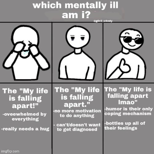 Mentally ill | image tagged in mentally ill | made w/ Imgflip meme maker