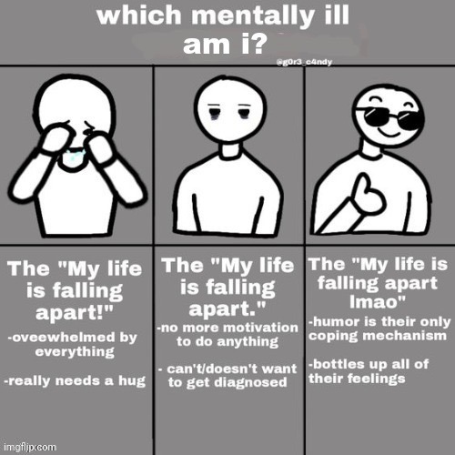 Lol | image tagged in mentally ill | made w/ Imgflip meme maker