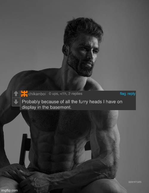 Chad fr | image tagged in giga chad | made w/ Imgflip meme maker