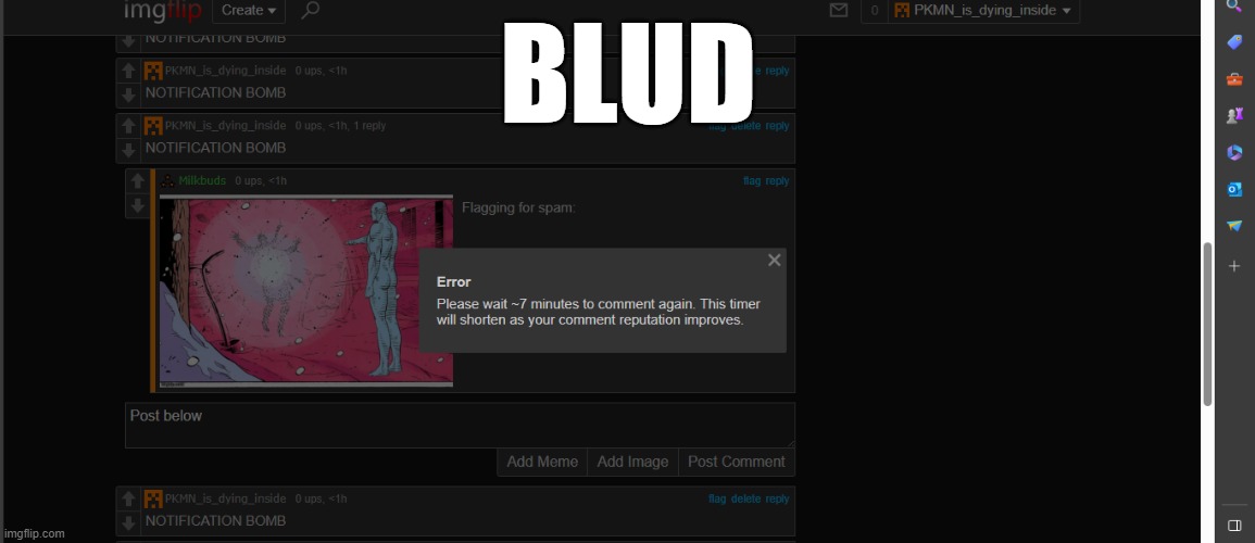 BLUD | made w/ Imgflip meme maker