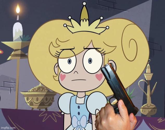Star Butterfly with a blank stare | image tagged in star butterfly with a blank stare | made w/ Imgflip meme maker