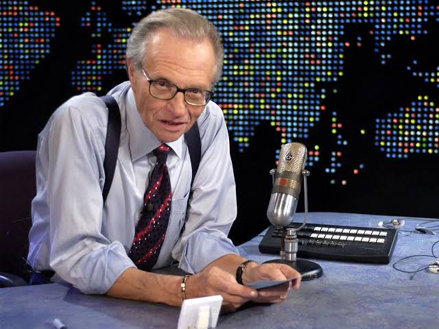 High Quality Larry King Blank Meme Template