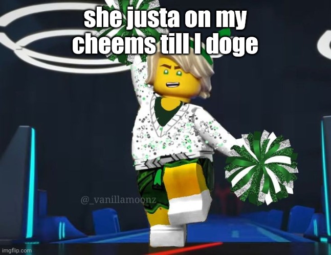 twink mfer | she justa on my cheems till I doge | image tagged in twink mfer | made w/ Imgflip meme maker