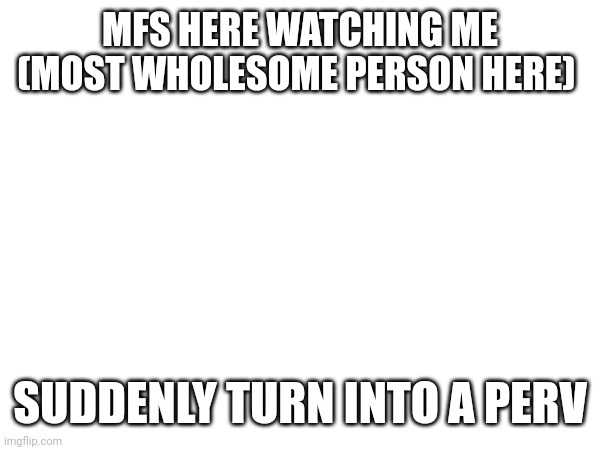 Lego City | MFS HERE WATCHING ME (MOST WHOLESOME PERSON HERE); SUDDENLY TURN INTO A PERV | made w/ Imgflip meme maker