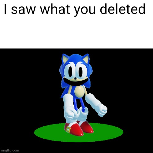 And I'm now gonna wonder about stuff, idk | I saw what you deleted | image tagged in rerwite's staredown | made w/ Imgflip meme maker