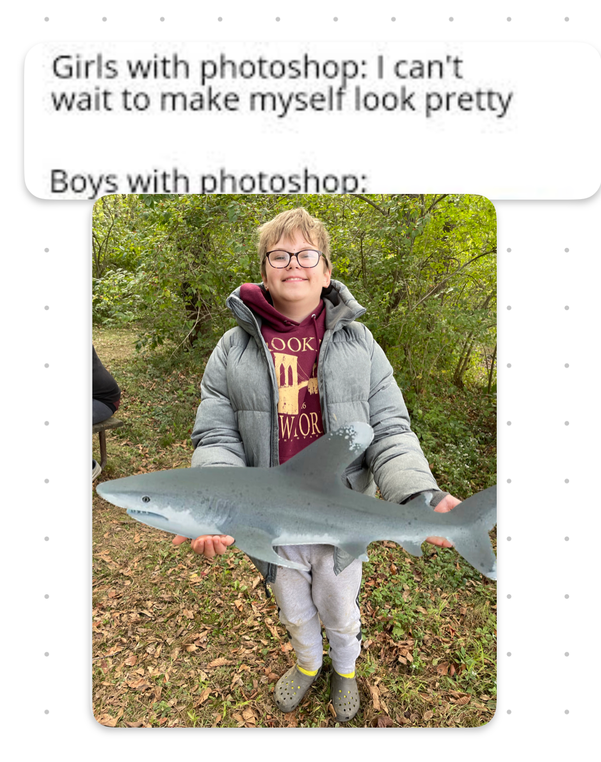 High Quality Boys with photoshop Blank Meme Template