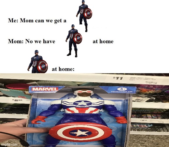 Freakin’ Off-brands! | image tagged in mom can we get x | made w/ Imgflip meme maker