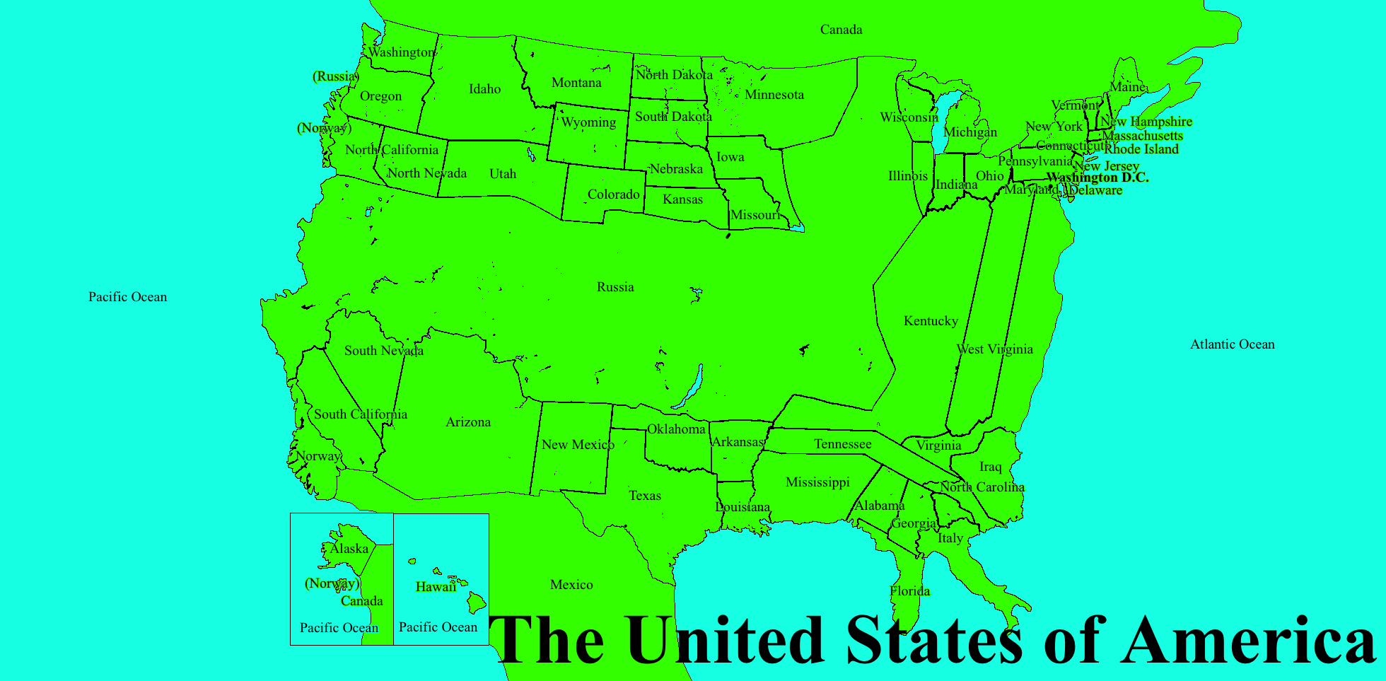 The United States of America Blank Meme Template