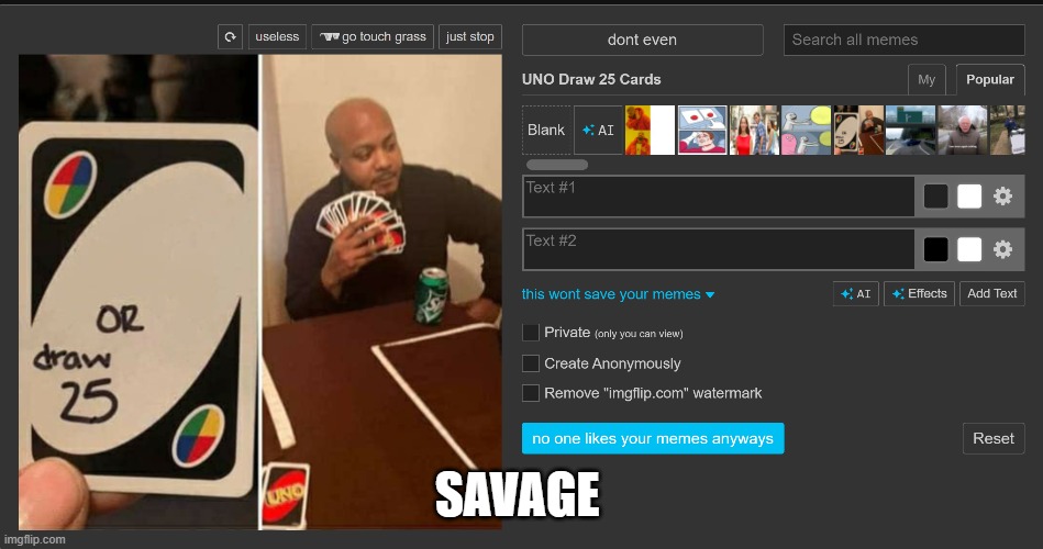 savage | SAVAGE | image tagged in savage | made w/ Imgflip meme maker