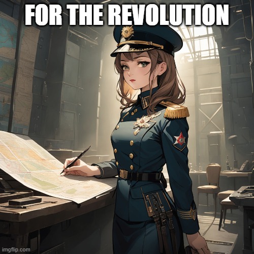 FOR THE REVOLUTION | FOR THE REVOLUTION | made w/ Imgflip meme maker