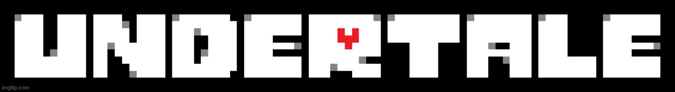 Undertale Logo | image tagged in undertale logo | made w/ Imgflip meme maker