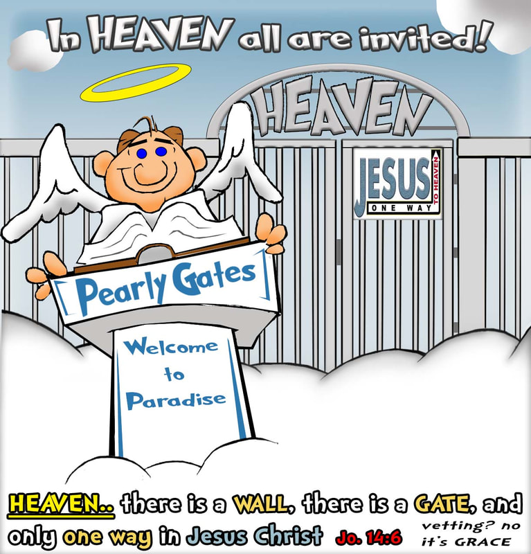 High Quality Heaven cartoon Blank Meme Template