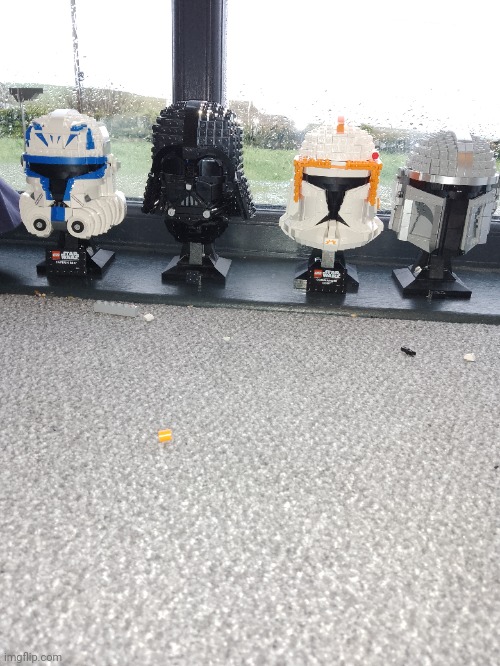 Lego star wars helmets | made w/ Imgflip meme maker