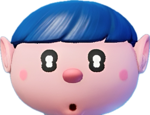 Cute face Blank Meme Template
