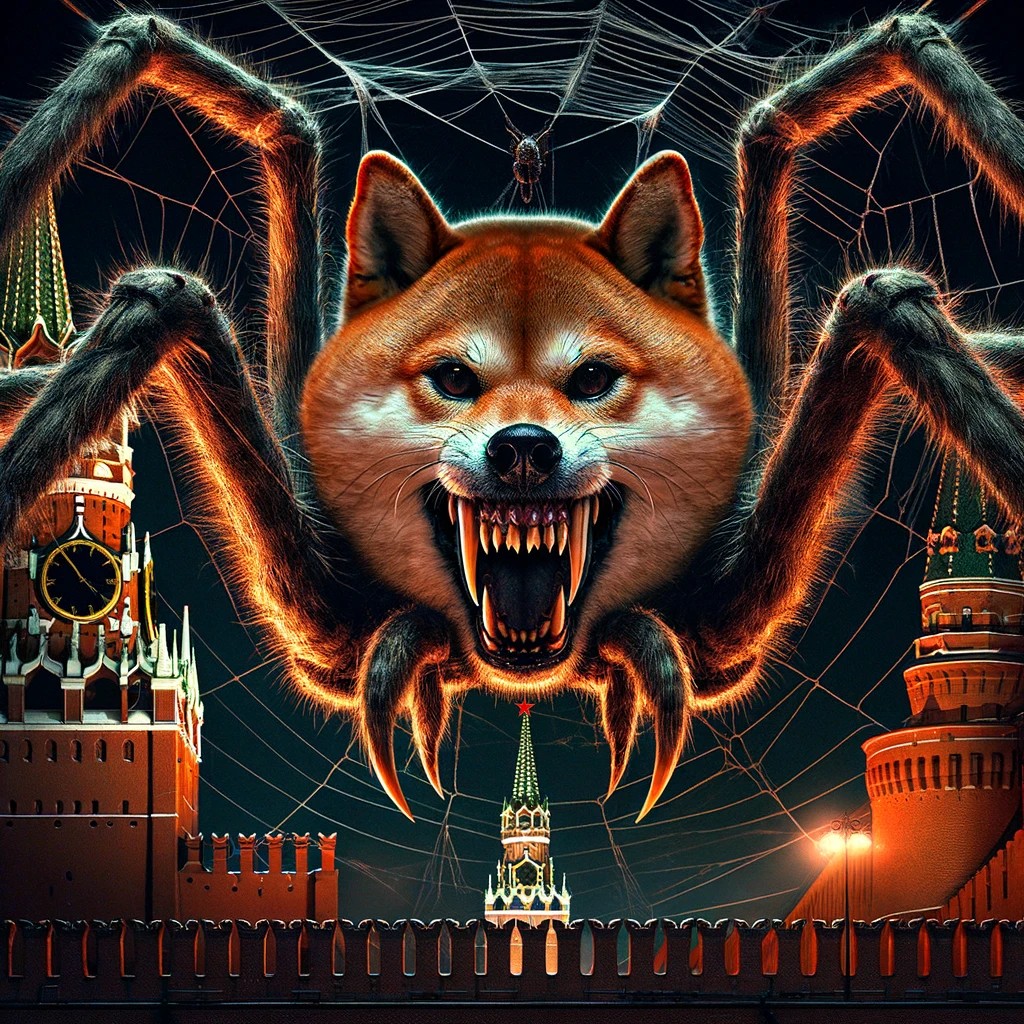 Nafo spider kreml Blank Meme Template