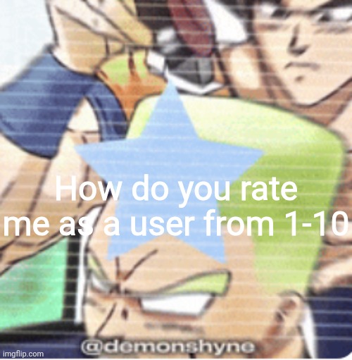 How do you rate me as a user from 1-10 | made w/ Imgflip meme maker