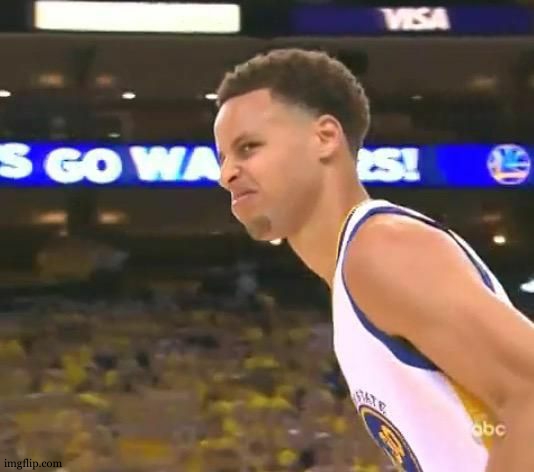 Stephen Curry nasty face | image tagged in stephen curry nasty face | made w/ Imgflip meme maker