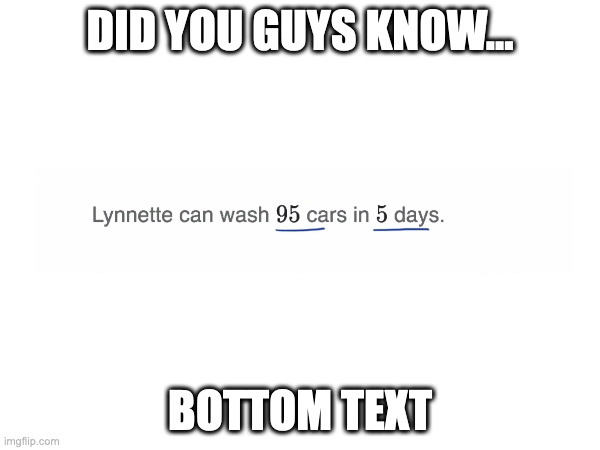 but how can you wash cars with air? | DID YOU GUYS KNOW... BOTTOM TEXT | image tagged in genshin | made w/ Imgflip meme maker