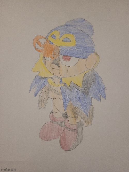 Mario rpg, the star warrior, Geno! | image tagged in mario rpg,art,pencil | made w/ Imgflip meme maker