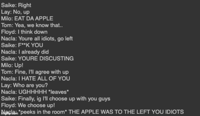 Ocs playing snake | made w/ Imgflip meme maker